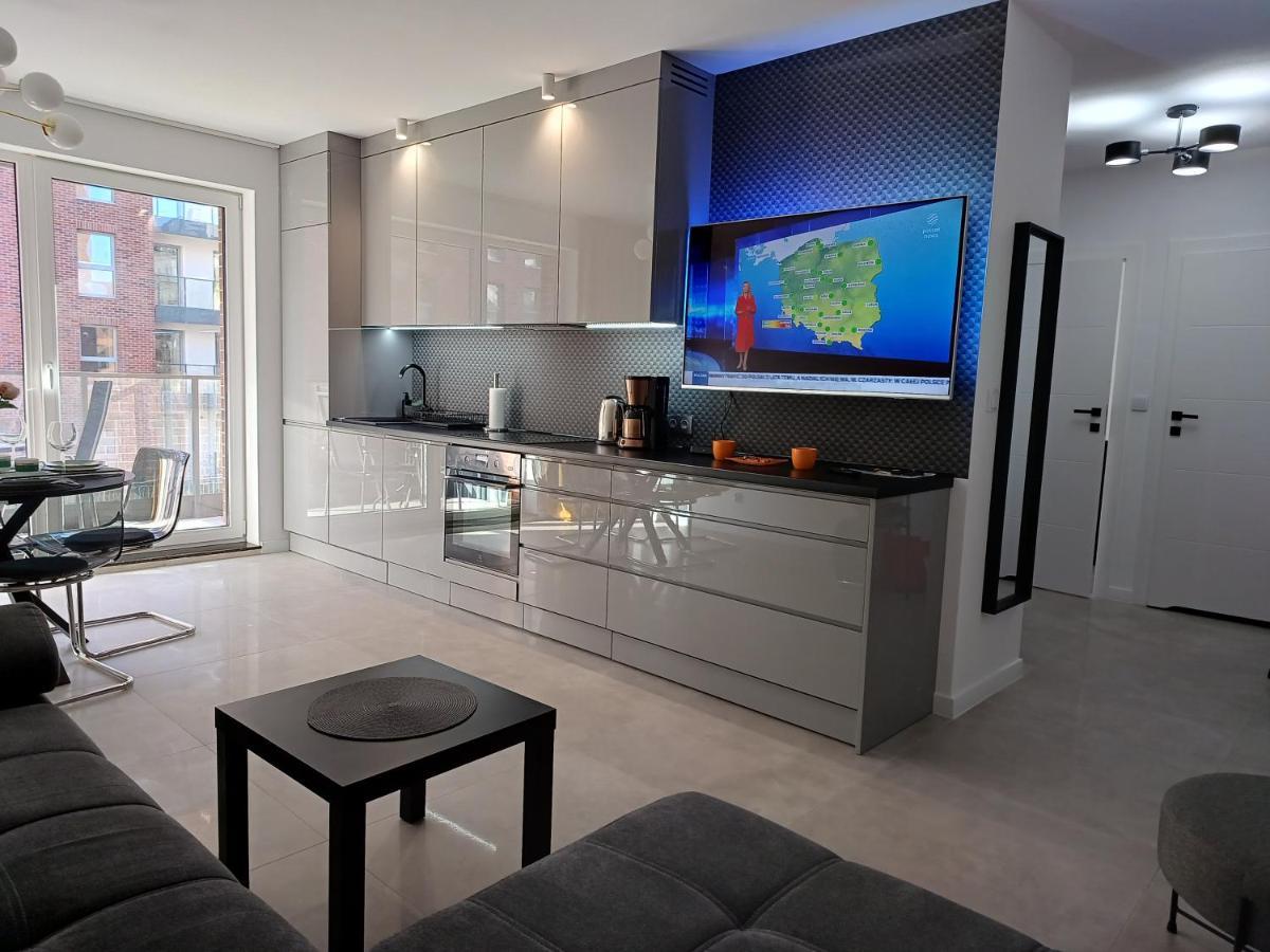 Mak Apartment Grobla - Free Parking - 3 Rooms Gdańsk Exteriör bild